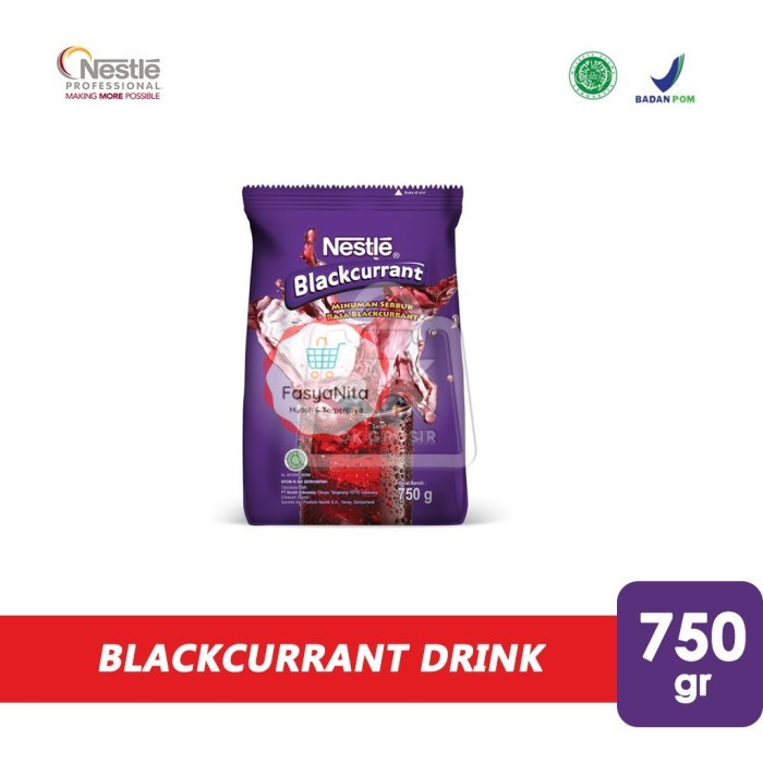 

Bubuk Minuman Blackcurrant Powder Drink Nestle (750 gr) - FasyAnita Mart Denpasar