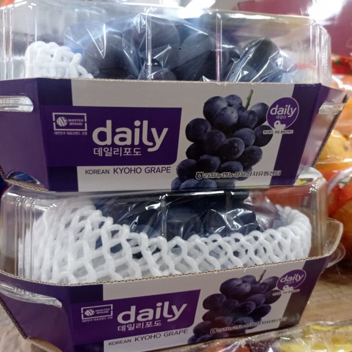 

Anggur kyoho korea premium brapes | Buah anggur kyoho korea 450gr