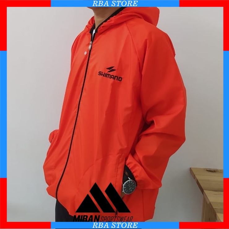 HOT DEALS Jaket Olahraga Parasut Pria Wanita Jumbo Ukuran Besar XXXL LD 120 125 Jaket Olahraga Hijab