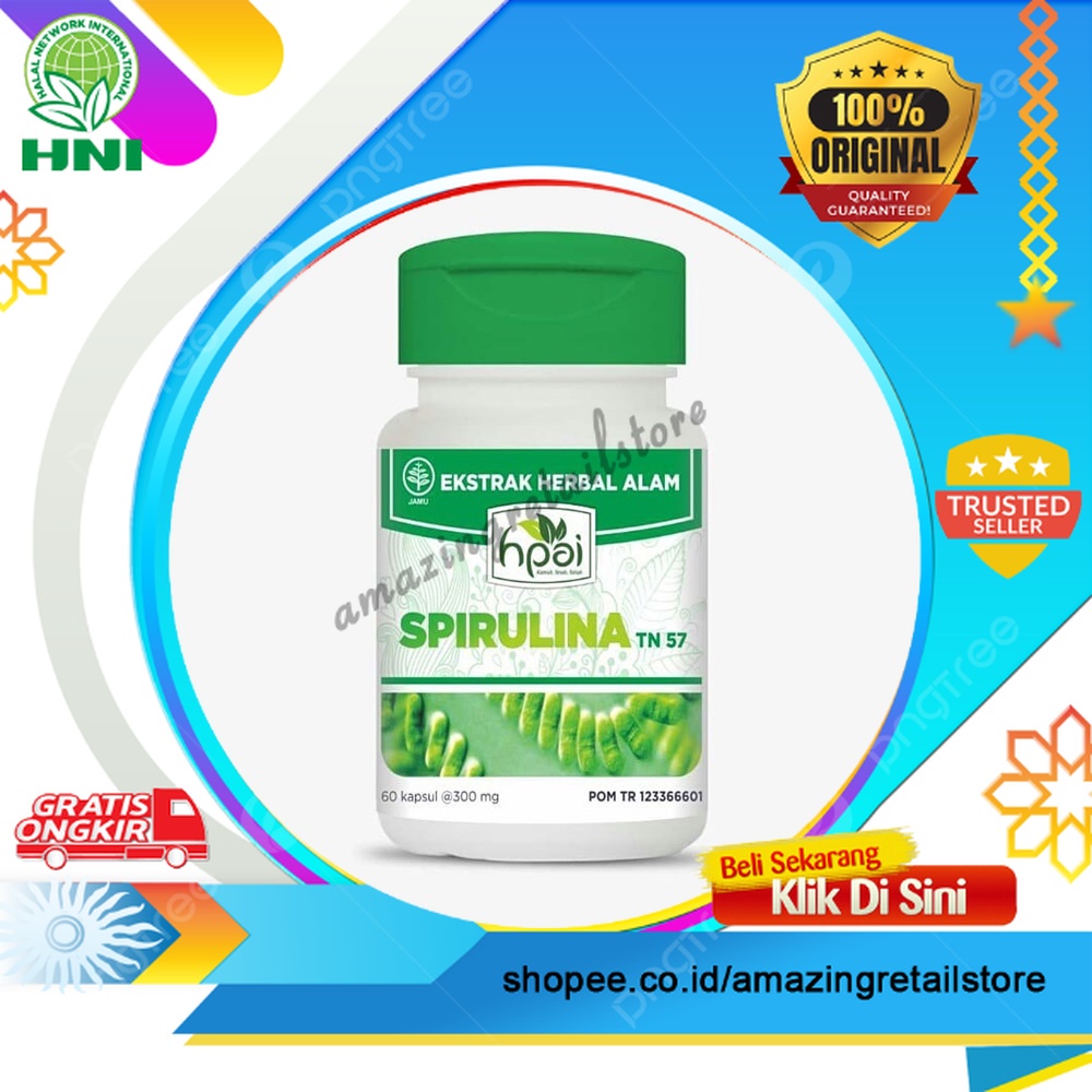 SPIRULINA MENINGKATKAN DAYA TAHAN TUBUH MASKER WAJAH MENINGKATKAN AKTIVITAS ANTI VIRUS - HNI HPAI AR