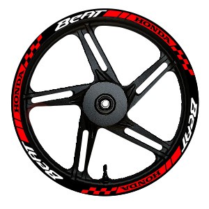 Stiker Velg All New Beat | Lis Velg Beat