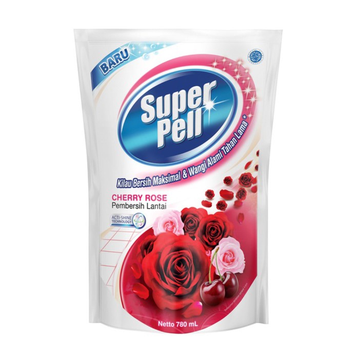 

Super Pell Pembersih Lantai Red Pouch [770mL]