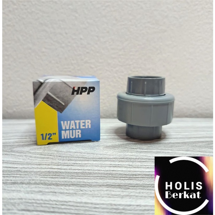 Watermur 1/2” / Watermoor 1/2 Inch / Water mur 1/2 Union Fitting HPP