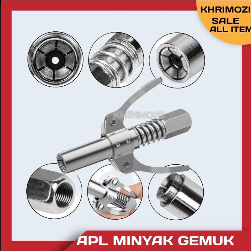 [GROSIR] KEPALA POMPA GREASE GEMUK KEPALA POMPA GEMUK GREASE COUPLRER