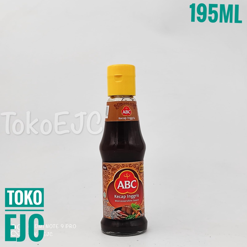 

[EJC]Kecap Inggris ABC Worcestershire Sauce 195ml Free Packing Bubble