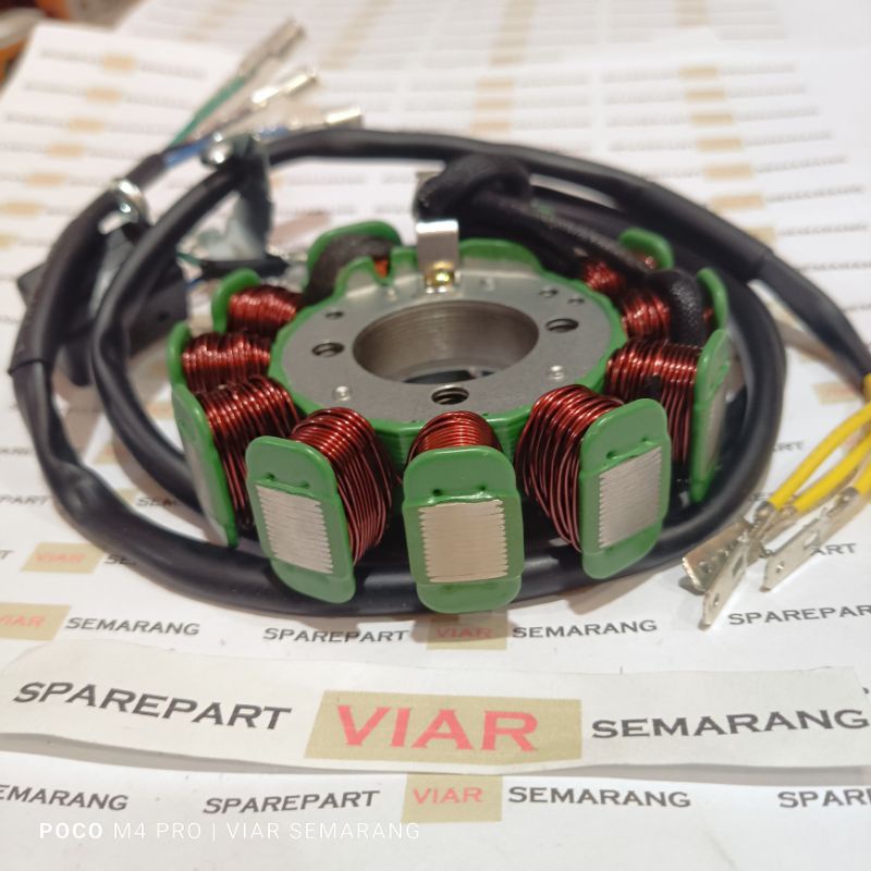 Stator comp kaisar 150 sepul kaisar 11 Pole ac top grade kwalitas roda 3 spul kaisar ori roda 3 - Sp