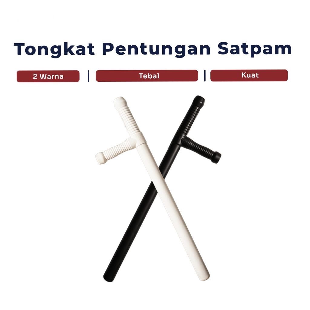 Perlengkapan Satpam Alat Keamanan Perlindungan Diri Satpam Tongkat Pentungan Satpam