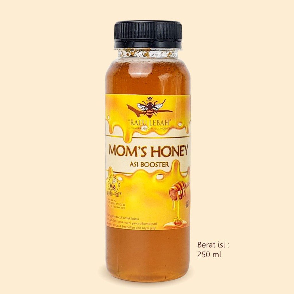 

Mom's Honey 250 ml Asi Booster Melancarkan dan Meningkatkan kualitas ASI