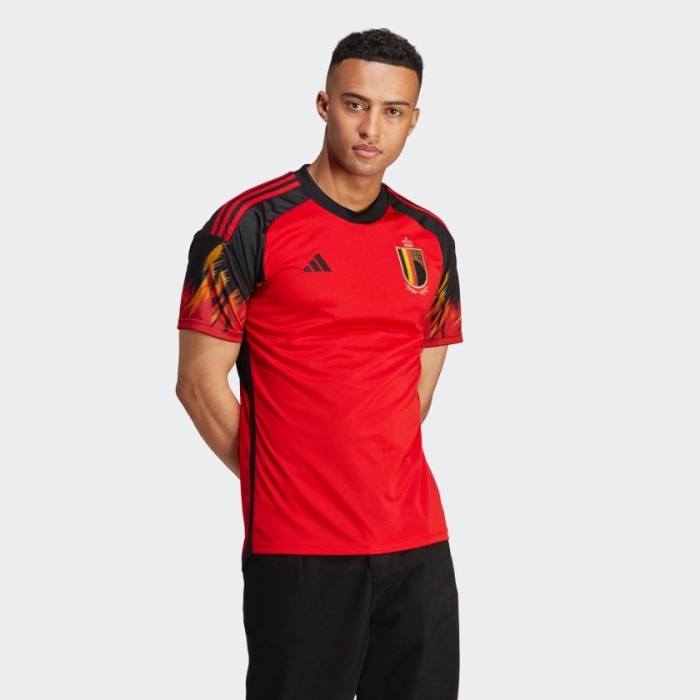 Adidas ORIGINAL world cup Belgium Home Jersey Hd9412/ Baju Bola Asli - S -OCS