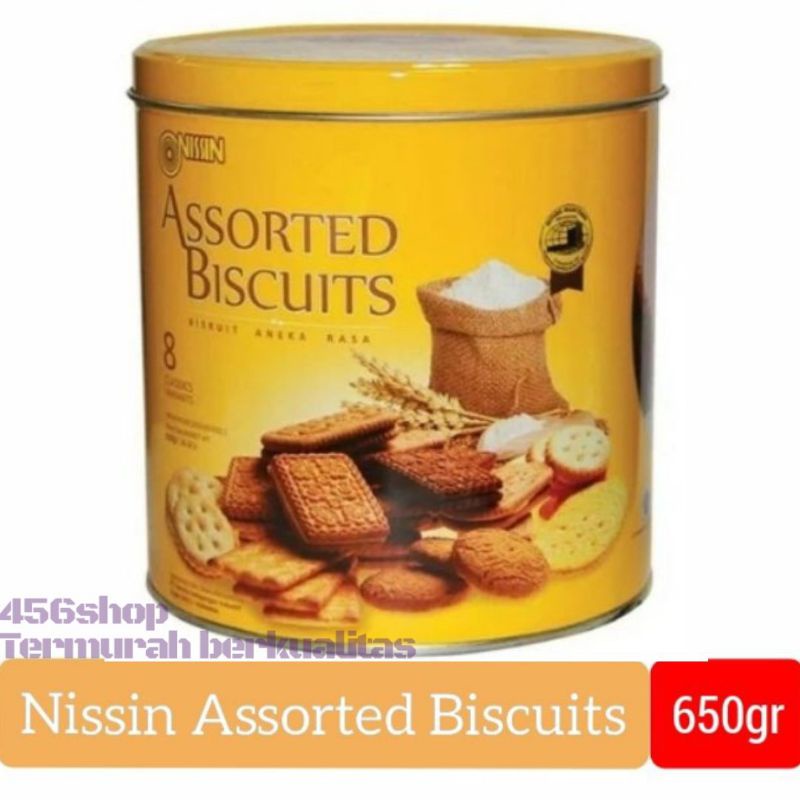 

Nissin Kaleng Assorted Biscuit Yellow 650gr