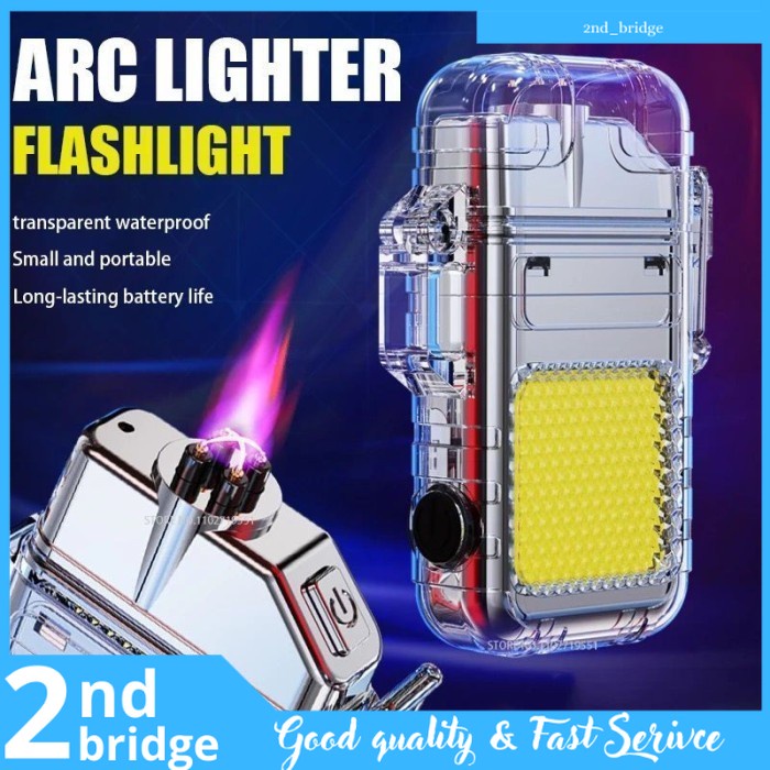 Korek Api Elektrik Listrik Senter Lampu Tahan Air Torch Senter