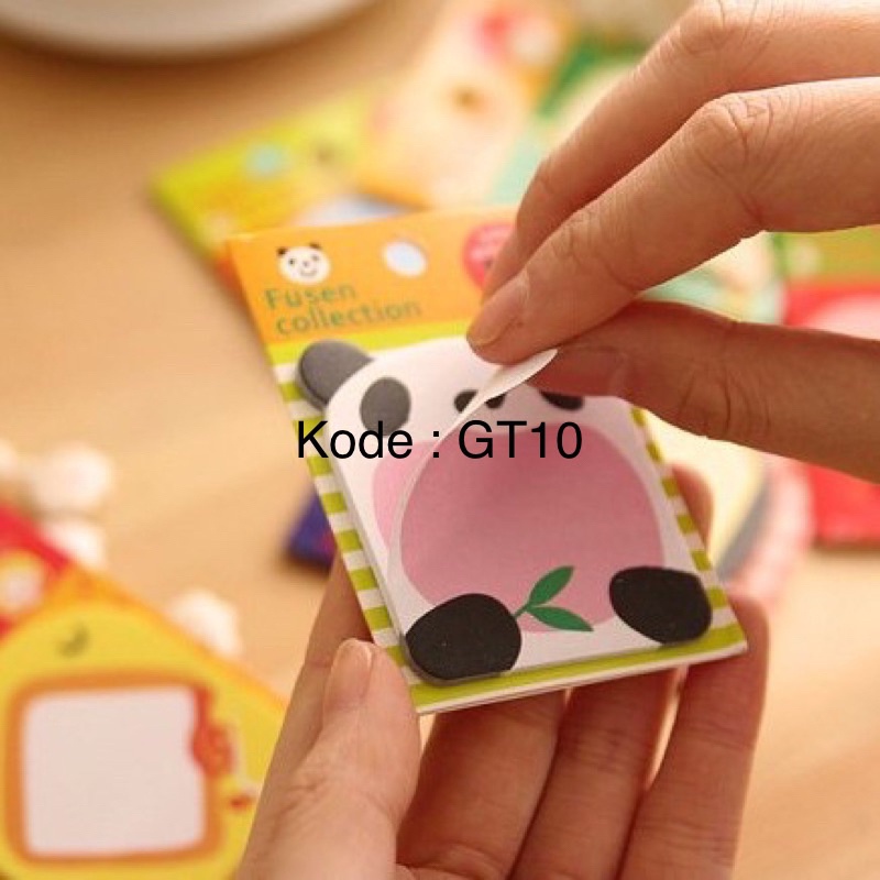 Sticky Notes Animal / Tempelan Kertas Catatan Memo Note Kecil / Sticky Note Tempel