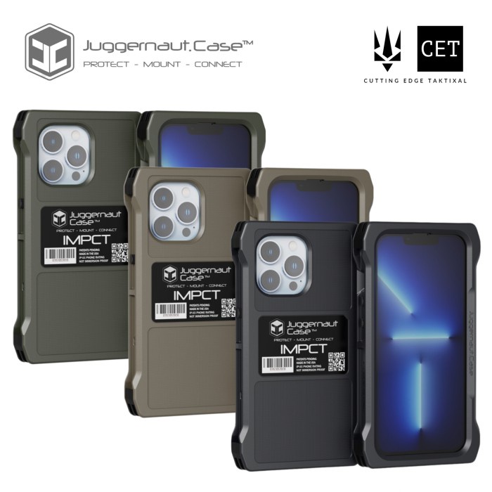 Juggernaut Case IMPCT iPhone 13 Pro - Juggernaut.case Tactical Phone