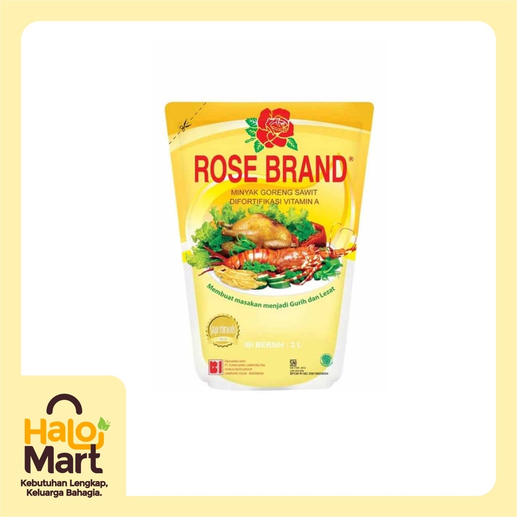 

MINYAK GORENG ROSE BRAND 2 L