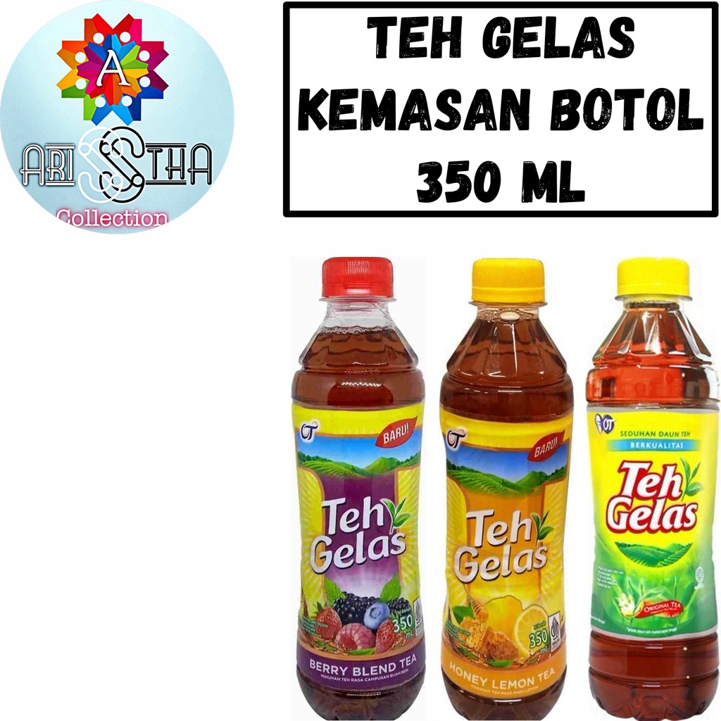 

Teh Gelas Kemasan Botol Pet 350 ML Melati Berry dan Honey Lemon