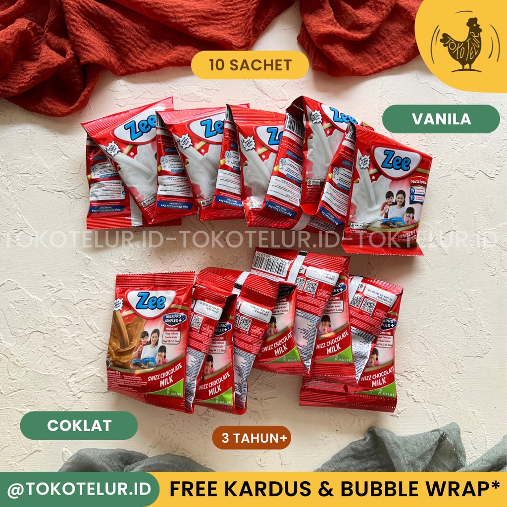 

ZEE - Susu Instant Renceng isi 10 SACHET | Susu Anak Tinggi Kalsium