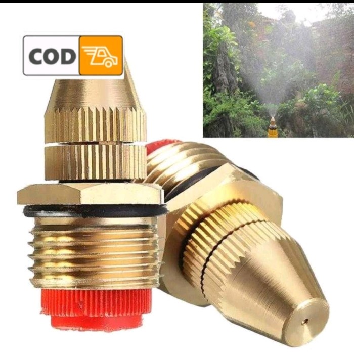 Sprinkler Semprotan Taman Kabut Otomatis Irigasi Taman 1/2 Sprayer Kabut Irigasi