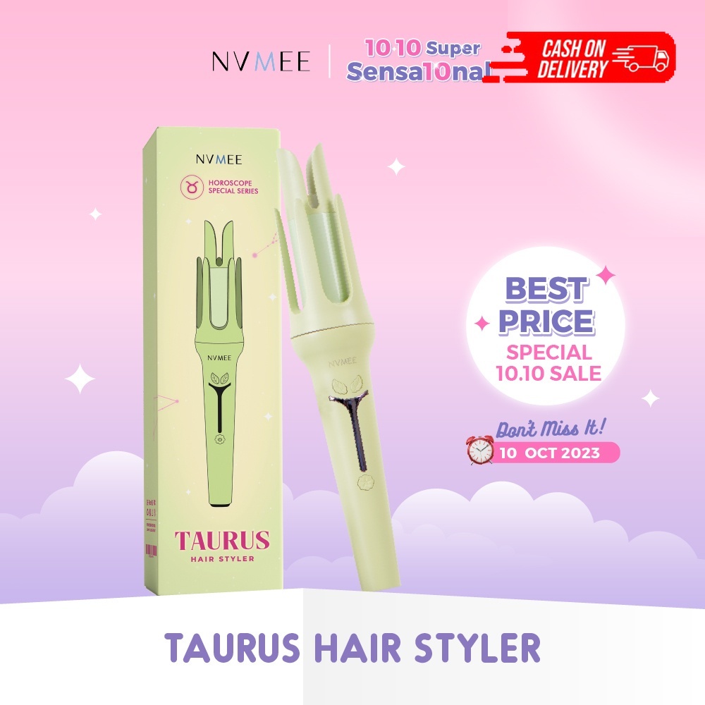 （COD） [READY STOCK] NVMEE - Catokan Keriting Otomatis Taurus Hair Styler