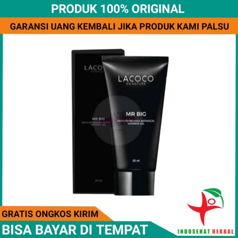 LACOCO MR BIG NASA ORIGINAL OBAT OLES GEL PEMBESAR ALAT VITAL_KELAMIN PRIA MANJUR BPOM(GRATIS ONGKIR