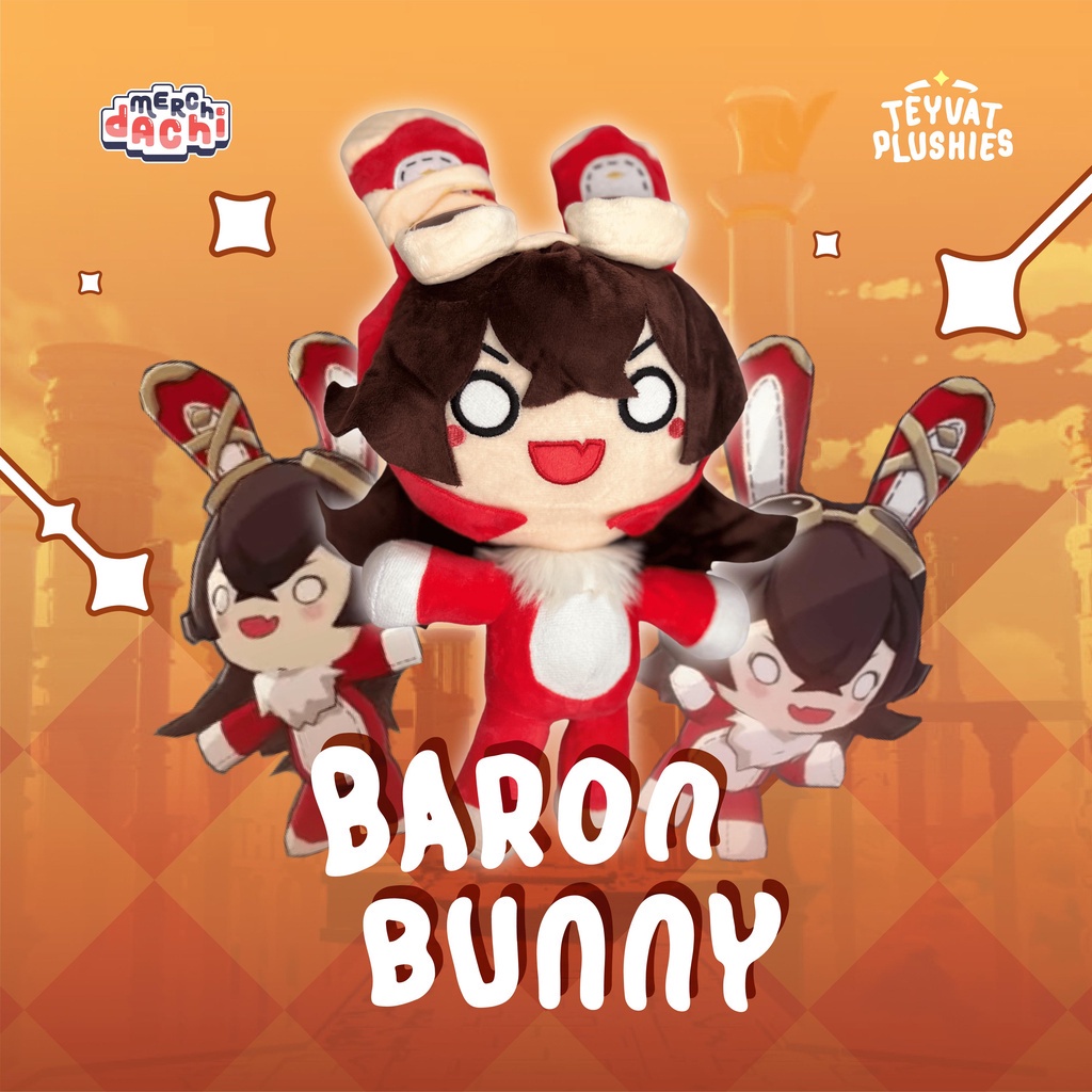 Boneka Amber Teyvat Plushies Genshin Impact Dolls