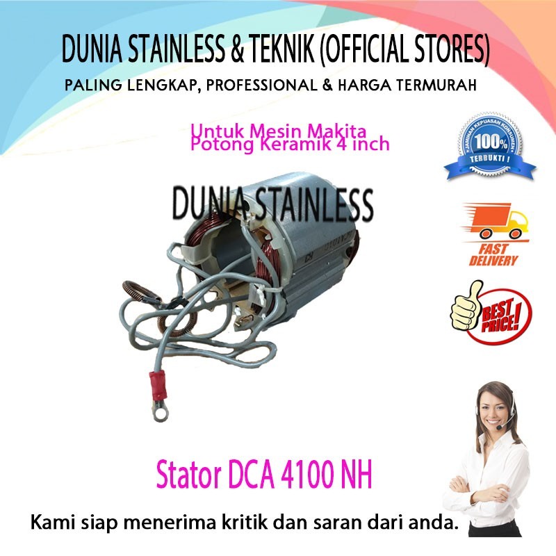 Stator DCA 4100 NH gerinda bor tangan