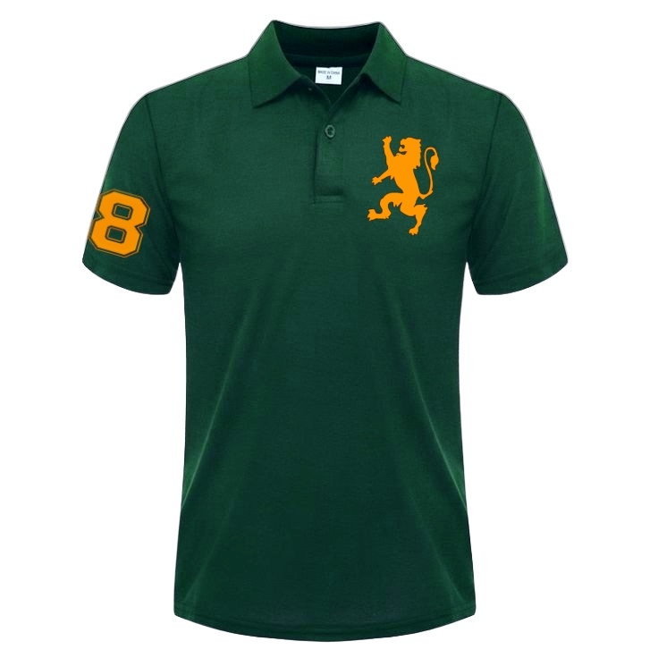 [PROMO COD BELI 2 GRATIS 1] Baju Kaos Poloshirt Import Logo Lion 8 Tex Gold/ Kaos Kerah Import Pria Dan Wanita ,Unisex.Model Terbaru Dan Termurah FLASH SALE