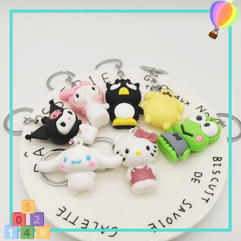 

⚡ VC-Alat tulis ⚡ Sanrio Keychain Keyring Gantungan Kunci Beruang Keychain Lucu Elsa Gantungan Kunci Toy Story & Monster Univesity Figure Keyring