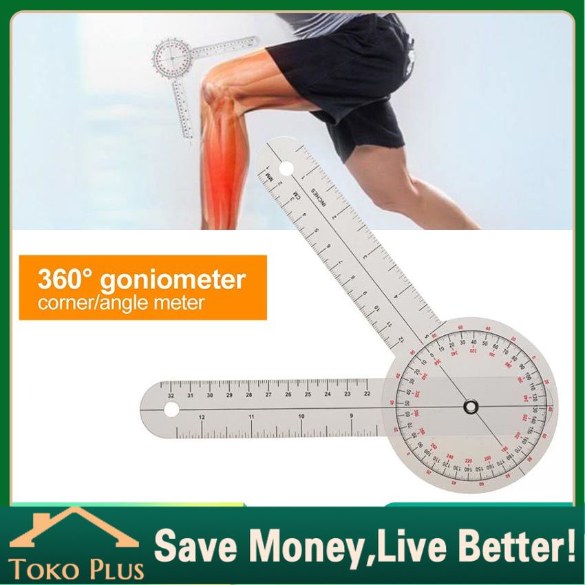 

Alat Ukur Goniometer Fisioterapi Penggaris Tulang Sendi Penggaris Sudut Angle Ruler