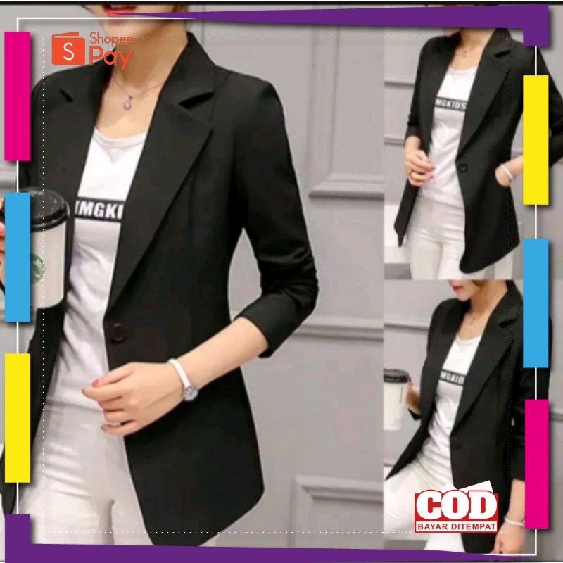 PREMIUM KOREAN STYLE / Jas Blazer Wanita/Jas Wanita Blazer/Outer Jas Wanita