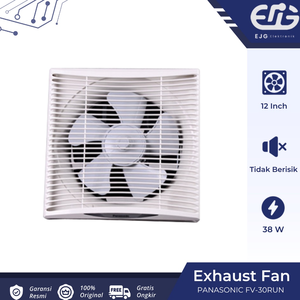 Panasonic Exhaust Fan Kipas Dinding 12 Inch (FV 30RUN)