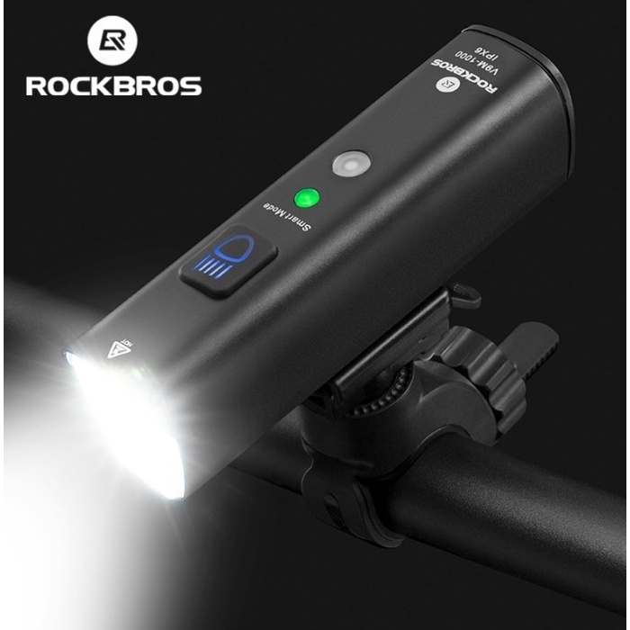 ROCKBROS R3-1000 Lumens Lampu Depan 200m Long Shot - RHL 1000
