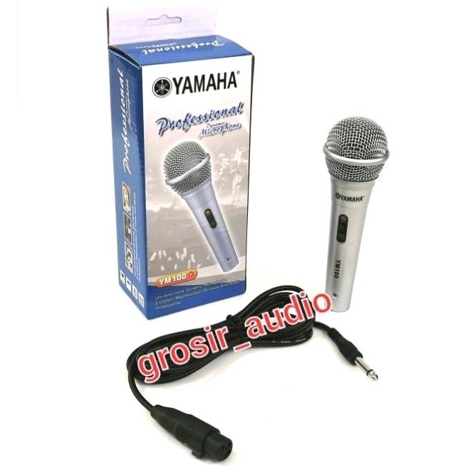 MIC KABEL YAMAHA YM100 M100 ,MIC YAMAHA ,MICROPHONE YAMAHA YM 100 M 100 ,YM100 M100 ,YAMAHA x bass d