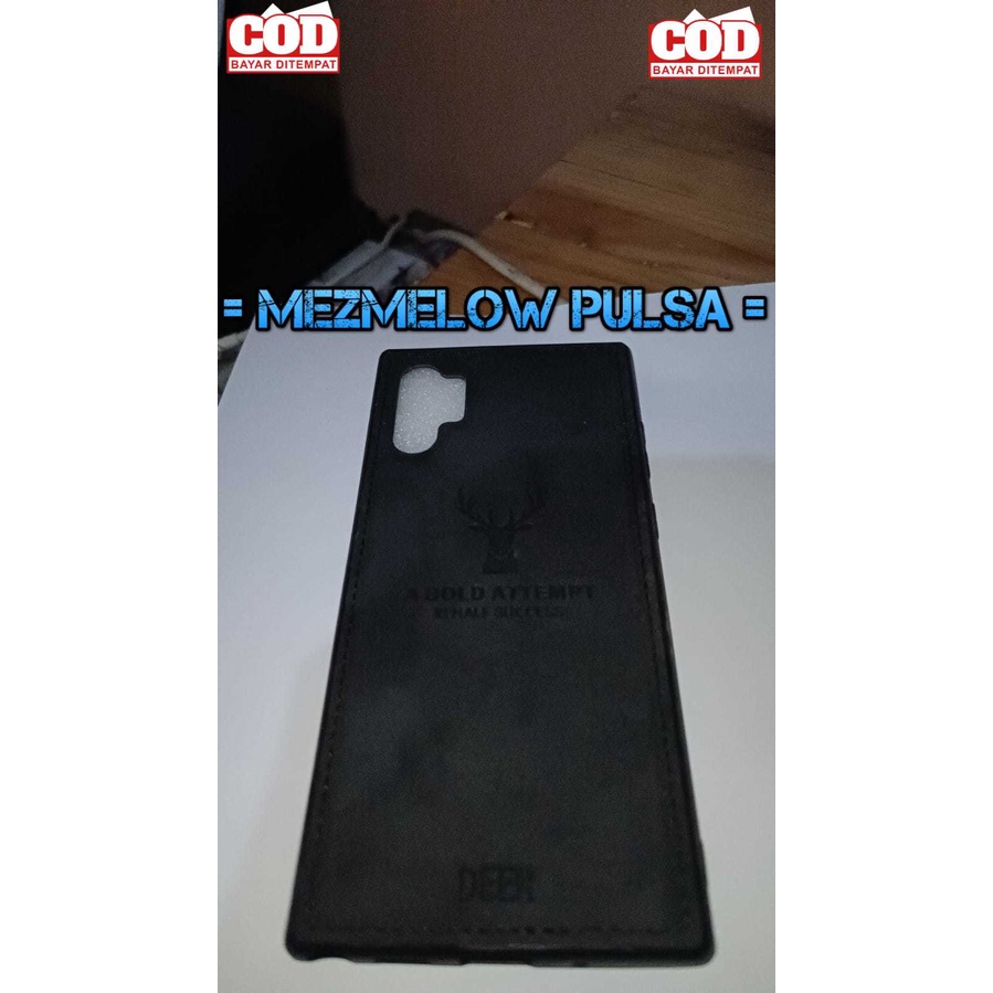 Caseng Hard Case Rusa Hard Case Canvas Deer Casing SAMSUNG NOTE 10 PRO / Note 10 Plus