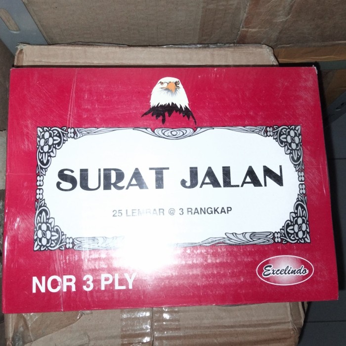 

MURAH- Surat Jalan 3ply Excelindo 1 pak isi 10 buku- 1.2.23
