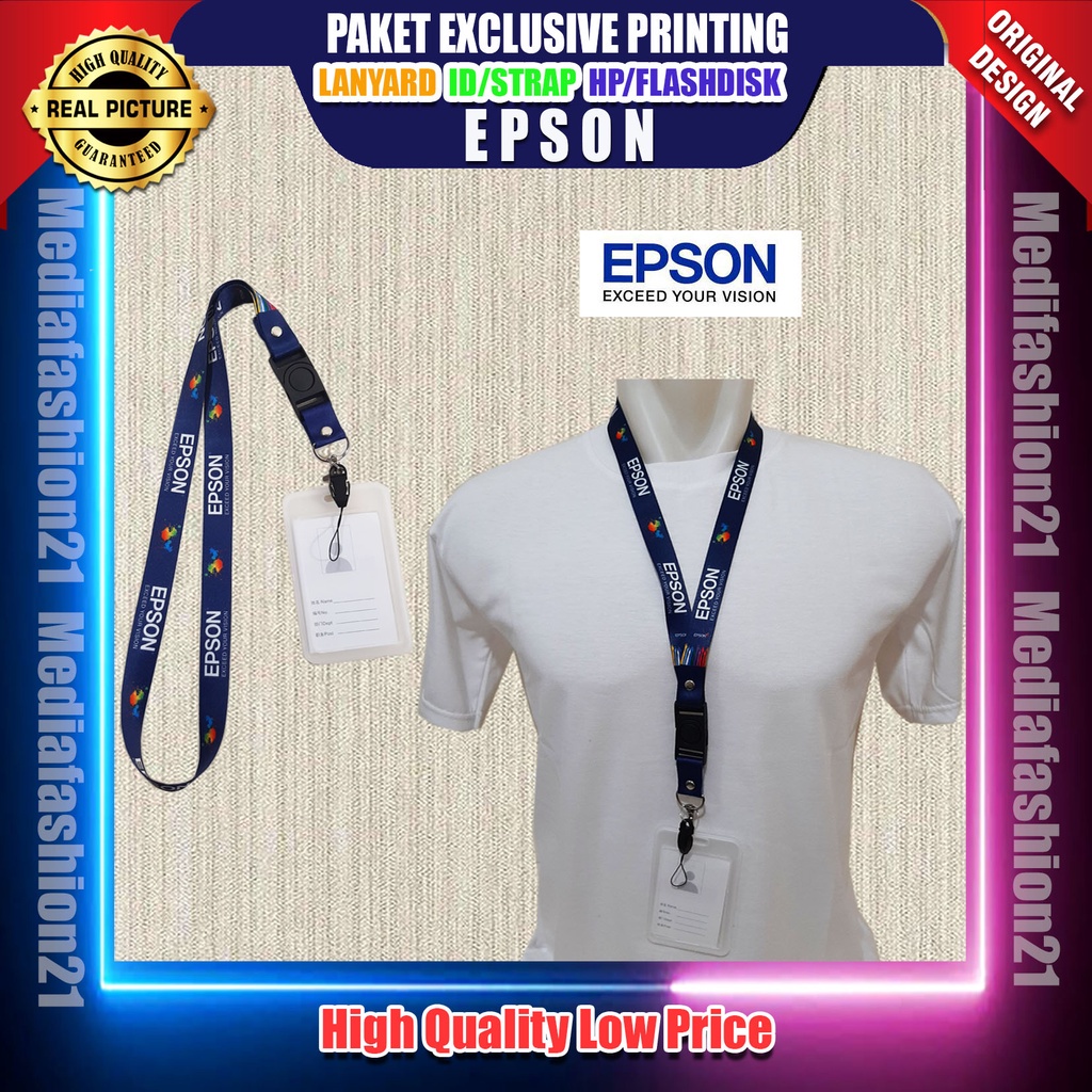 

EPSON Lanyard, Strap, ID, HP/Flashdisk Printing Digital (Paket Lengkap Exclusive) HANDPHONE