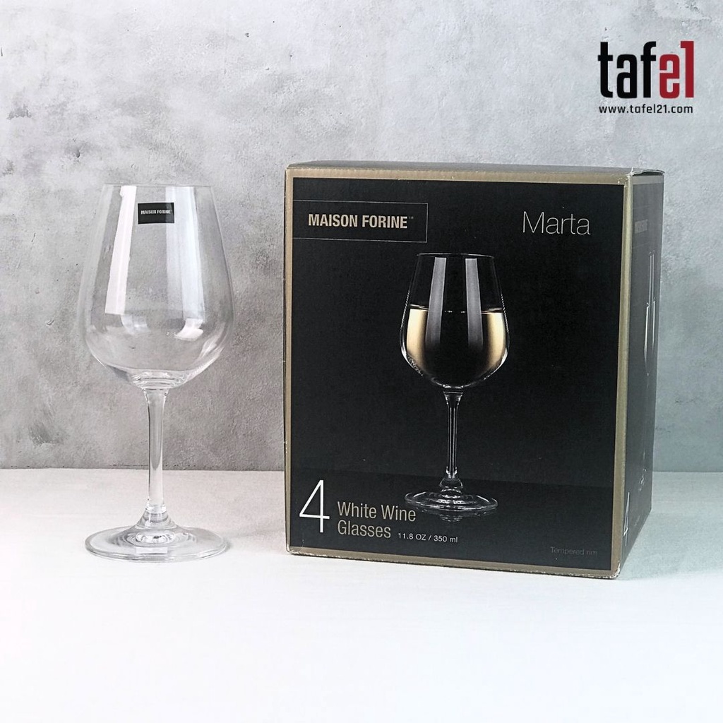 Gelas Wine Glass Crystal Maison Forine Isi 1