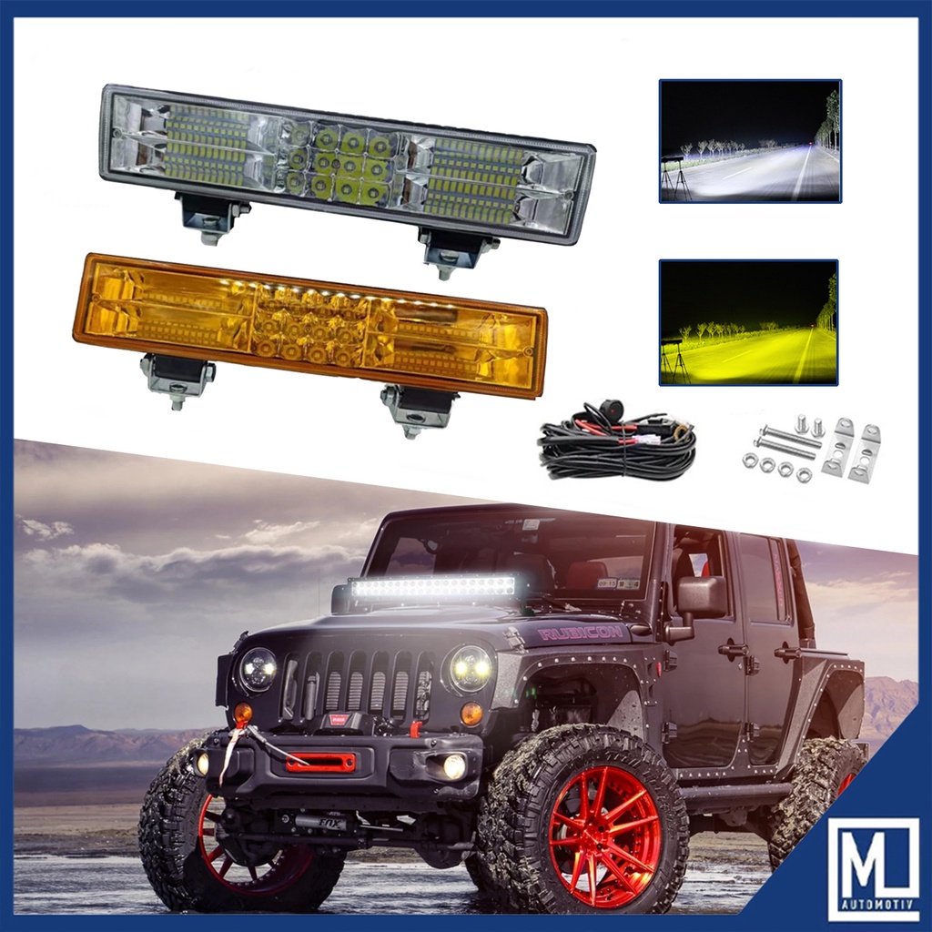 Lampu Sorot LED Off-Road/Lampu Sorot Mobil/60LED 120W 12V-60V SLRG Lampu LED/Lampu Bar Lampu Banjir LED Bar/Lampu Kerja SUV Off-Road Mobil/Lampu Plafon Mobil Off-Road Lampu Sorot LED Bar/Umum Untuk Semua Mobil