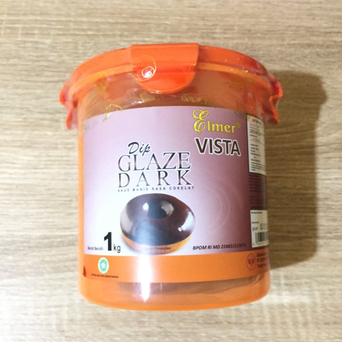 

NT-8 Elmer Dark C4 Dip Glaze 1 kg (packing pabrik)