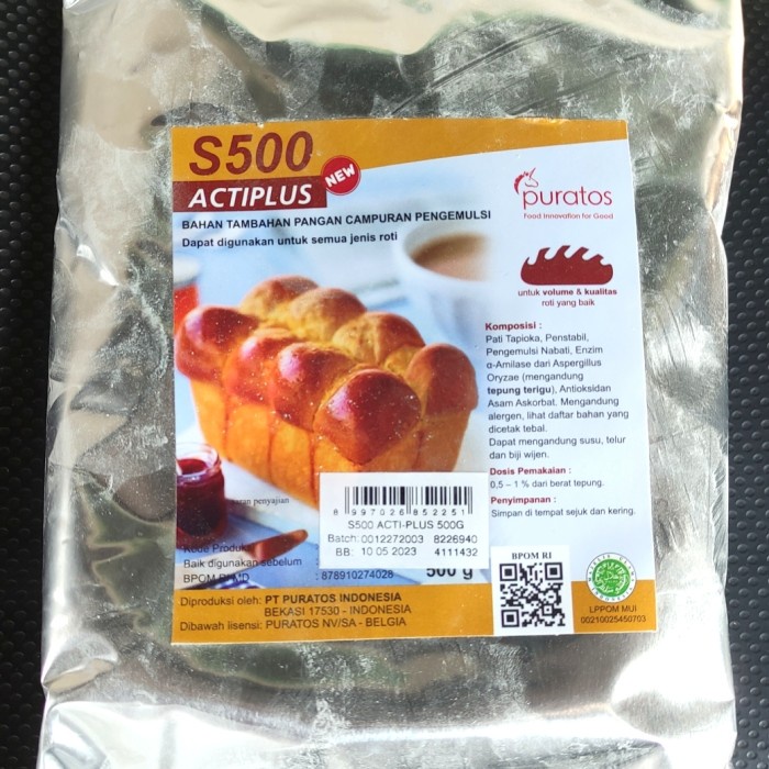 

[Big Sale] puratos s500 acti plus 500gr/puratos bread improver