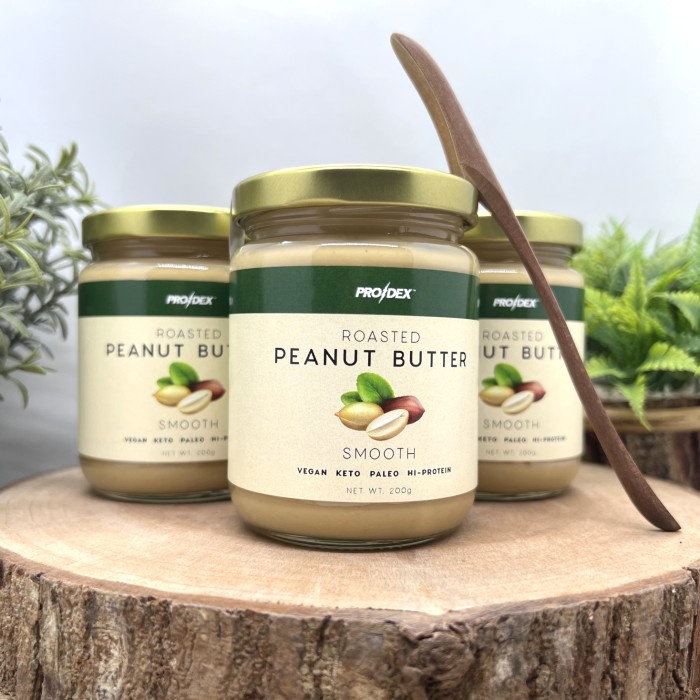 

[GOI] Prodex Roasted Peanut Butter / Selai Kacang 200g- Natural, Unsweetened - CHUNKY 200g