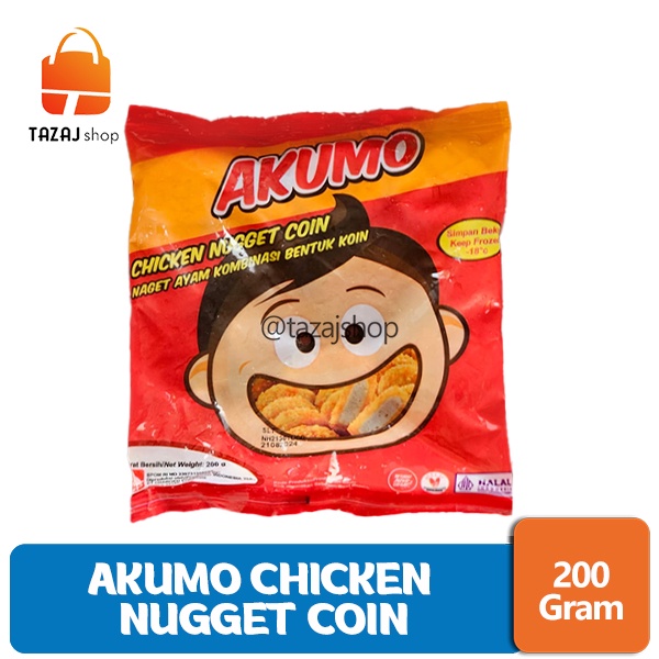 

AKUMO CHICKEN NUGGET COIN 200 GR