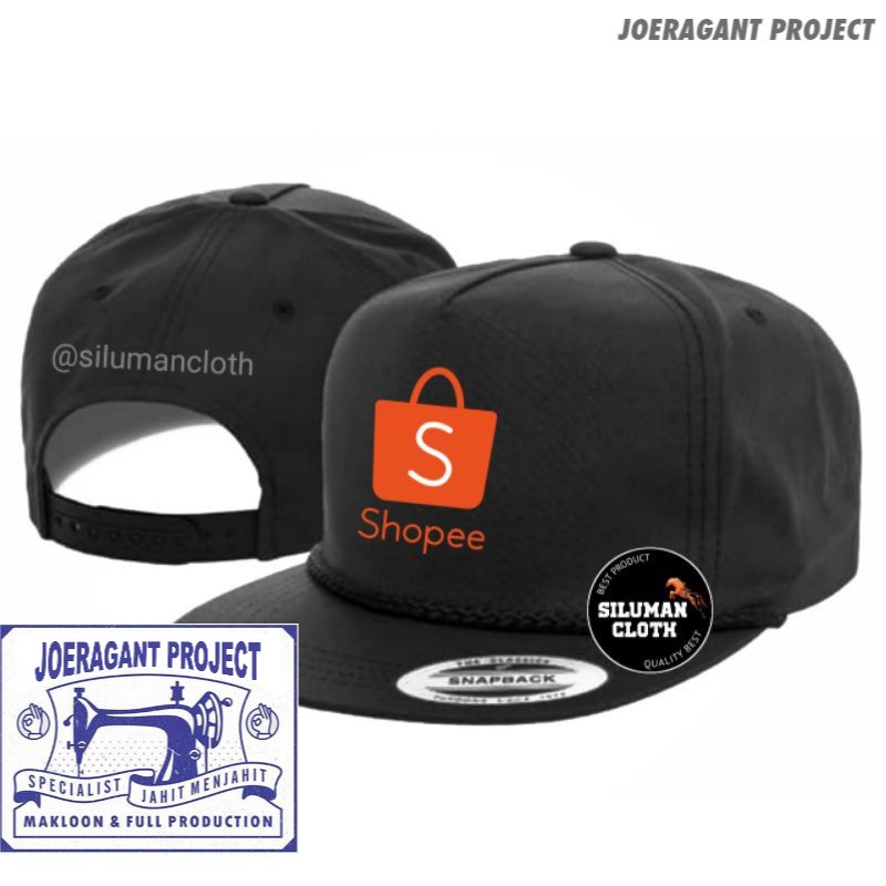 Topi Shopee Snapback -JP