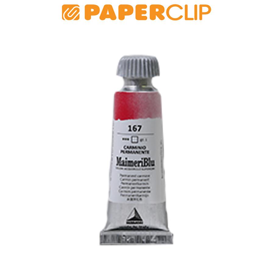 

WATERCOLOR MAIMERI BLU 12ML M1609167 PERMANENT CARMINE