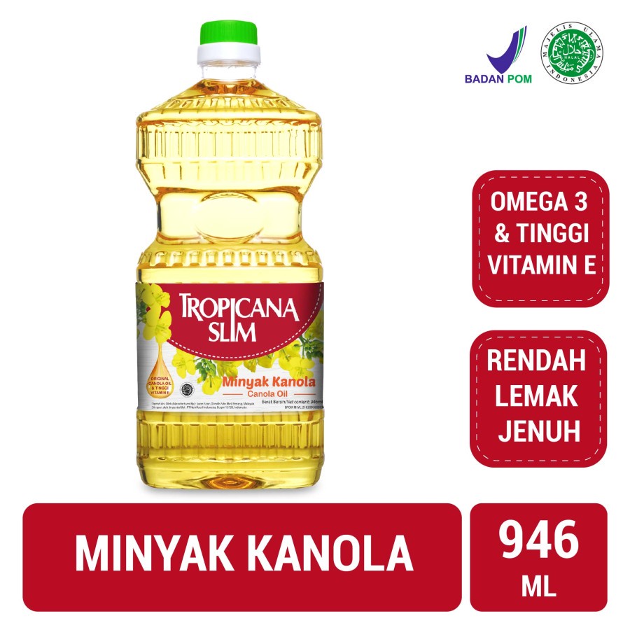 

COD Minyak Goreng TROPICANA SLIM MINYAK KANOLA 946ML Tropicanaslim Canola