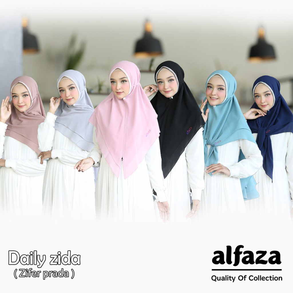 Jilbab Instan Daily Zida Ori Alfaza Falisha Hijab