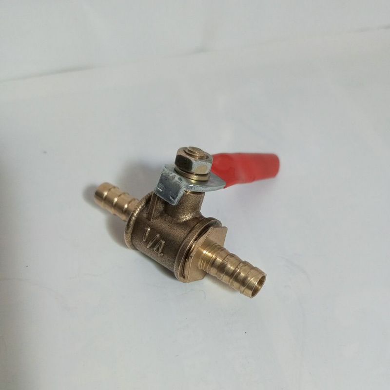 KRAN KERAN BENSIN MOTOR UNIVERSAL KUNINGAN 1/4 lapak ksm