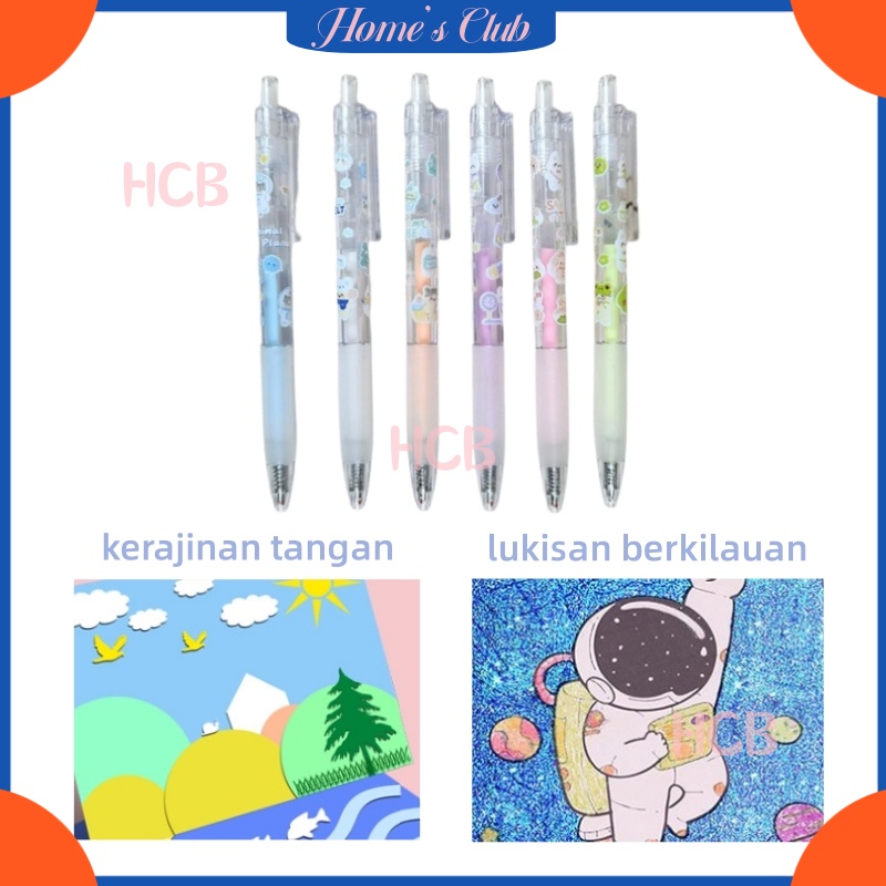 

HCB Pulpen Lem Cepat Kering / Diy Untuk Anak-Anak Dan Siswa Untuk / Lem Cair Anti Bocor Pena /Glue Pen / Pena Lem Cair