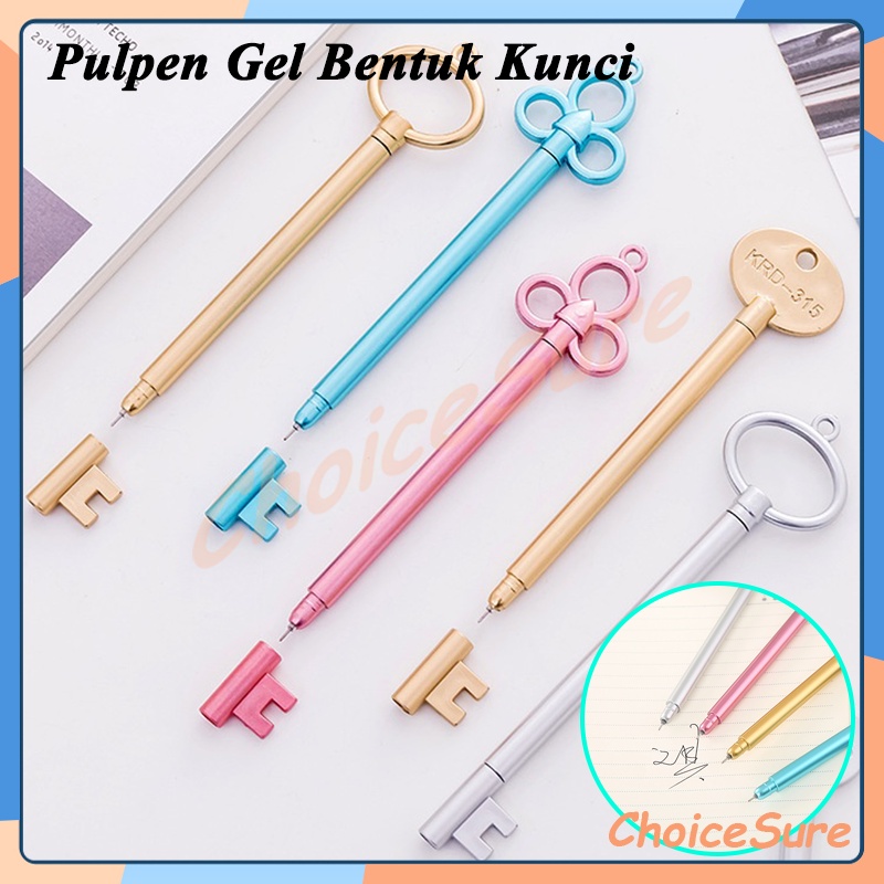 

Pulpen Gel Bentuk Kunci / Pen Gel Kunci Classic