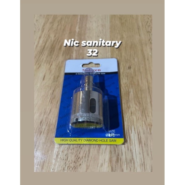 mata bor kaca mata bor keramik granit SOLIGEN 32 mm