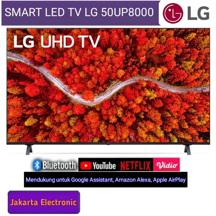 LED TV LG 50UP8000 SMART TV UHD 4K 50 INCH 50UP8000PTB UP8000 Original